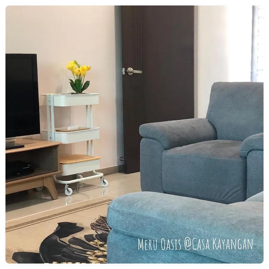 Apartament Meru Oasis At Casa Kayangan Ipoh