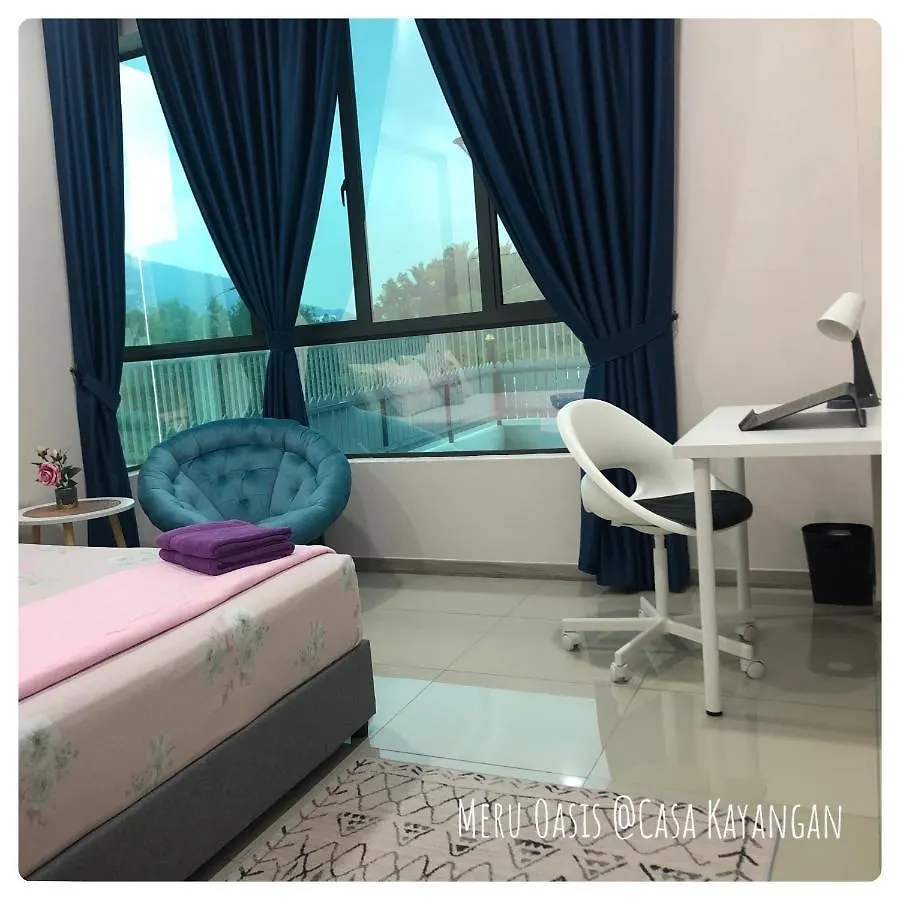 Apartament Meru Oasis At Casa Kayangan Ipoh